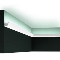 CX189 Corniche pour éclairage indirect Orac Decor - 2,7x2,7x200cm (h x p x L) - moulure décorative polymère A l'unité