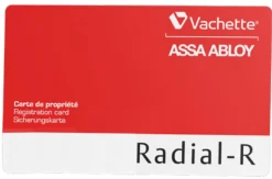 Cylindre à double entrée RADIAL-R 32x62mm 3 clés - VACHETTE - 20975000