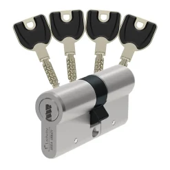 Cylindre 2 entrées nickel Vachette 32.5 X 42.5 mm