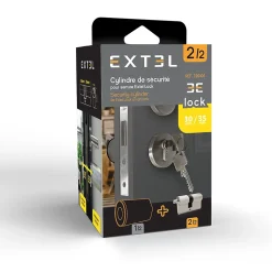 Cylindre 30/35 pour serrure connectée Extel Lock - Extel - 720106