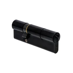 Cylindre de Serrure 30x60 mm finition PVD noir Vachette V5 3 clés