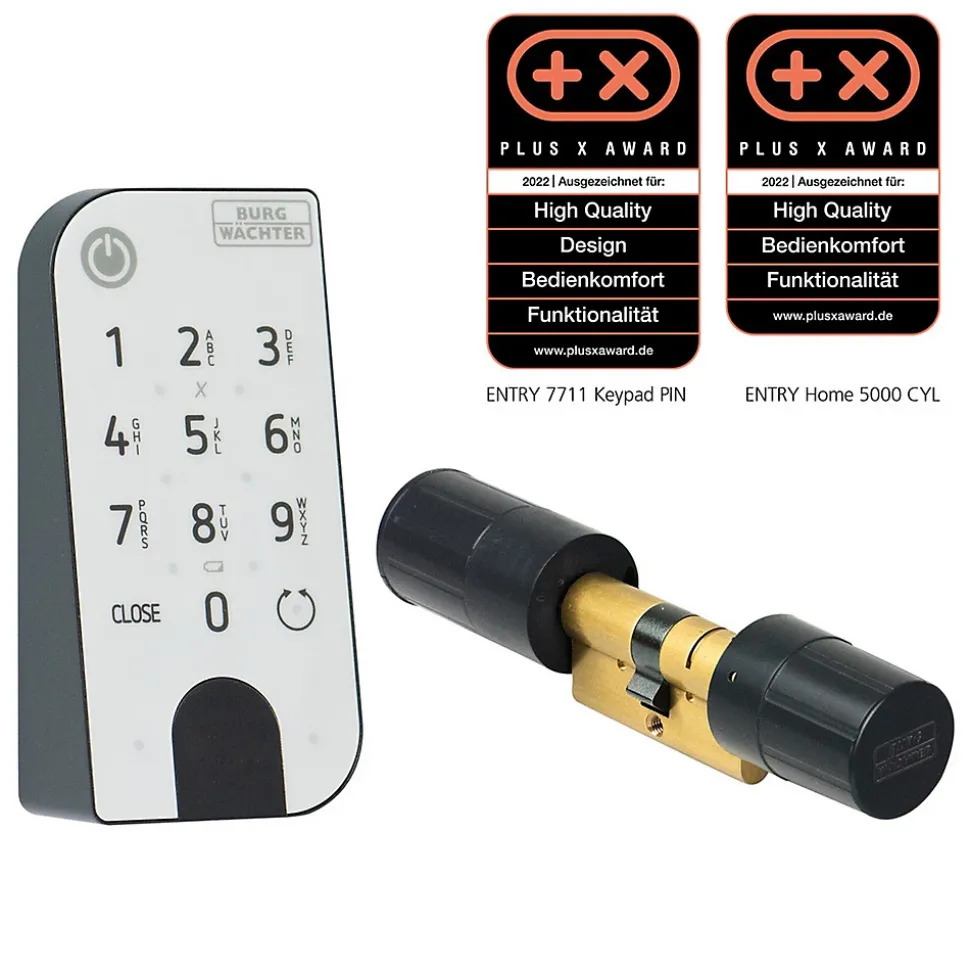 Cylindre électronique Burg Wächter secuEntry Home 5001 PIN et clavier