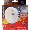 DETECTEUR DE FUMEE AUTONOME DAAF NF EN14604 NF 5 ans