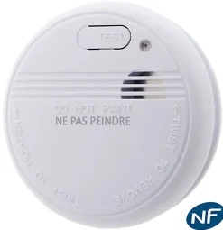 DETECTEUR DE FUMEE AUTONOME DAAF NF EN14604 NF 5 ans