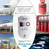 Detecteur de gaz naturel. gpl et charbon alarme sonore affichage led modele brj-502 - D MODUN