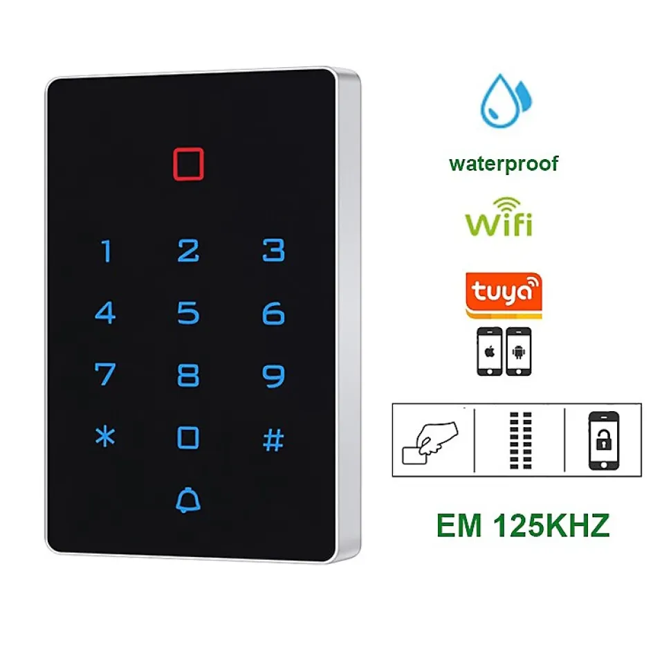 Digicode connecté wifi de portail et portillon pilotable par téléphone