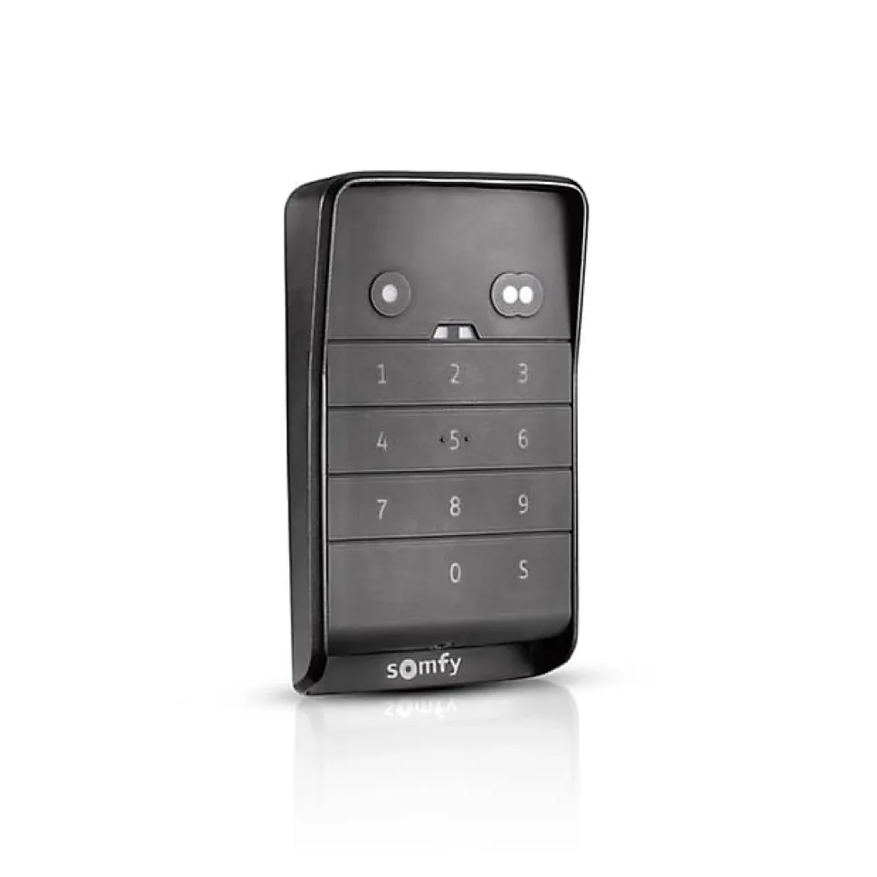 Digicode Somfy Keypad 2 RTS 1870917 pour accès portes et portails