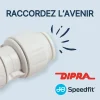 Dipra - Kit 6 inserts Speedfit PER/PE-RT et multicouche diamètre 20
