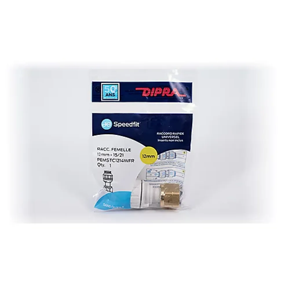 Dipra - Raccord femelle Speedfit diamètre 12 - F 15/21