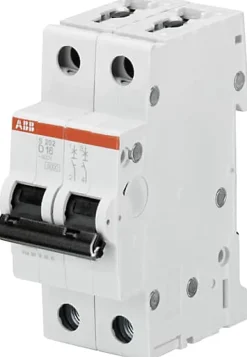 Disjoncteur bipolaire courbe D 16A ABB
