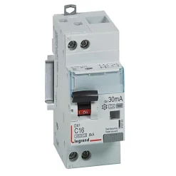 Disjoncteur différentiel DX3 4500 - Vis/vis - 16A - Type F - 6kA - 30mA