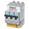 Disjoncteur DNX3 unipolaire + neutre 10A Legrand vendu par 3 pièces