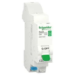 Disjoncteur embrochable courbe C phase + neutre 20A Schneider Electric Resi9 XE