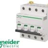 Disjoncteur modulaire tétrapolaire Schneider Acti9 iC60N 20A courbe C