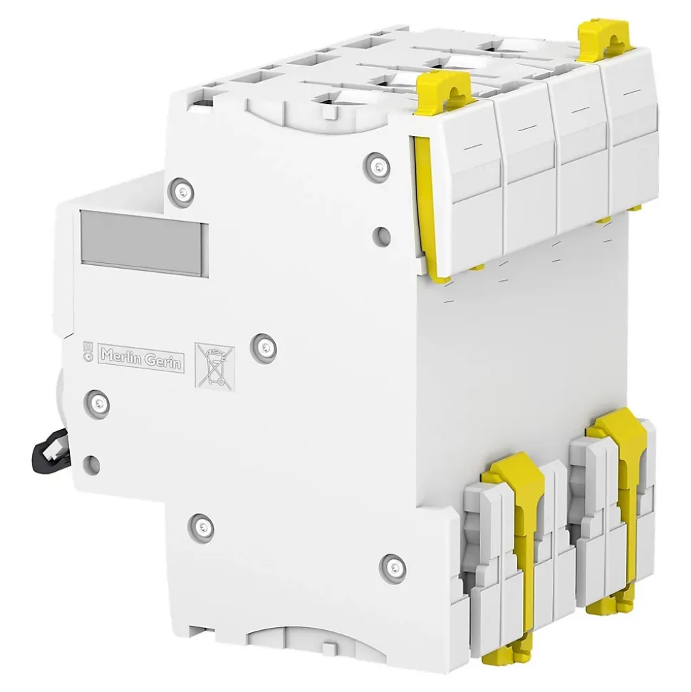 Disjoncteur modulaire tétrapolaire Schneider Acti9 iC60N 20A courbe C