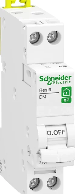 Disjoncteur peignable courbe C phase + neutre 2A Schneider Electric Resi9 XP