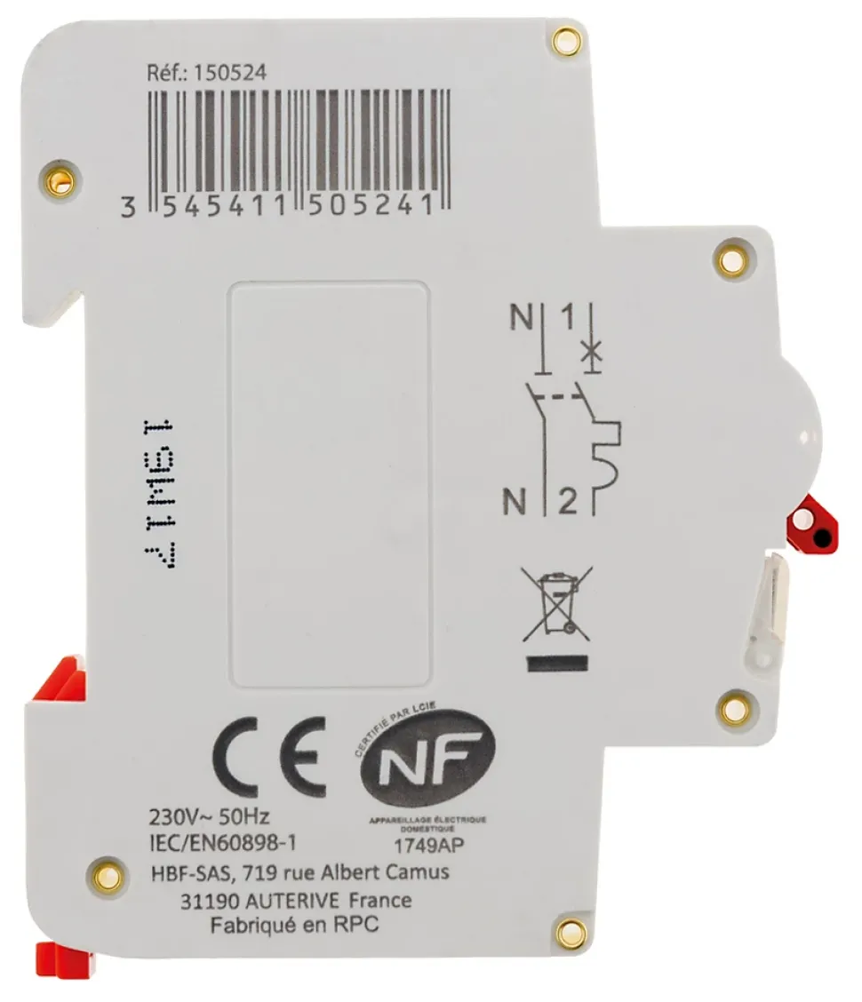 Disjoncteur PH+N 32A NF 4,5KA Thomson