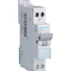 Disjoncteur 1P+N 3kA C-32A connexion SanVis 1 Module - HAGER - MFS732