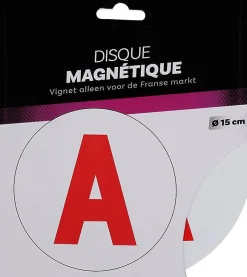 Disque '' A '' jeune conducteur magnétique