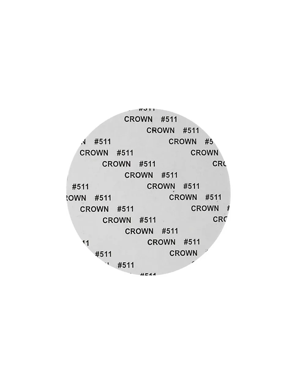 Disque de signalisation Privé, aluminium adhésif, diamètre 80mm - THIRARD