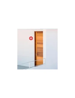 Disque de signalisation Propriété privée, polystyrène rigide adhésif, diamètre 180mm - THIRARD
