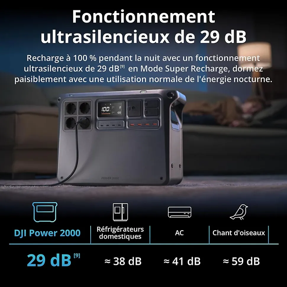 DJI Power 2000 station d'alimentation portable