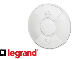 Doigt double blanc avec pictogramme "interrupteur de volet roulant" Legrand Céliane