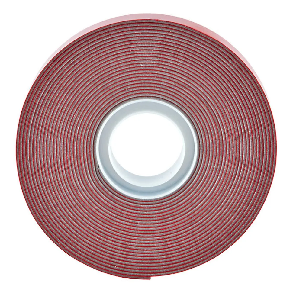 Double face extérieur 3M 19 mm x 5 m noir, 7 kg