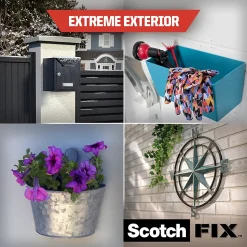 Double face extérieur Scotch Extrême 19 mm x 5 m noir, 13 kg