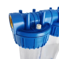 Double Porte Filtre à Eau 20"- 26/34 F Insert Laiton 1"