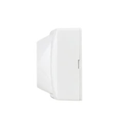 Double prise monobloc en saillie Jacobsen Sigurd blanc complet