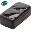 Double prise 2P+T étanche IP54- Viko by Panasonic - Noir - NF