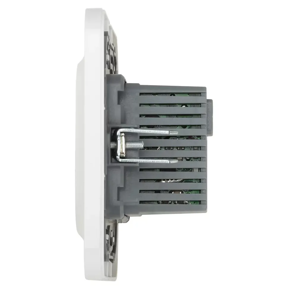 Double prise USB-A+C Jacobsen Kennet blanc complet