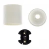 Douille Blanche E27 en Thermoplastique à Chemise Lisse Idéale pour Vos Créations DIY