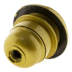 Douille E27 + bague - Doré - Zenitech