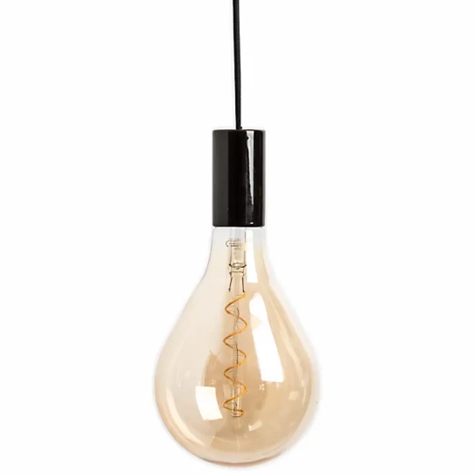 Douille E27 en céramique noire une création vintage pour votre lampe suspension