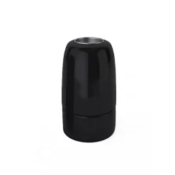 Douille E14 en Porcelaine Noire Vintage Élégance Rétro pour Illuminer Votre Intérieur