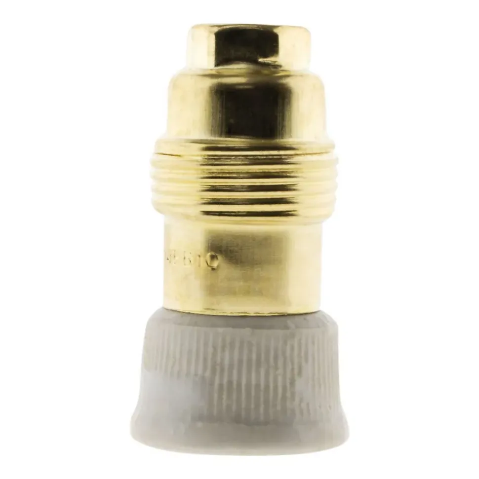 Douille E14 laiton bague Zenitech