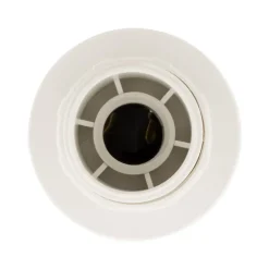 Douille E14 simple bague - Blanc - Zenitech