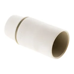 Douille lisse sans bague E14 - Blanc - Zenitech