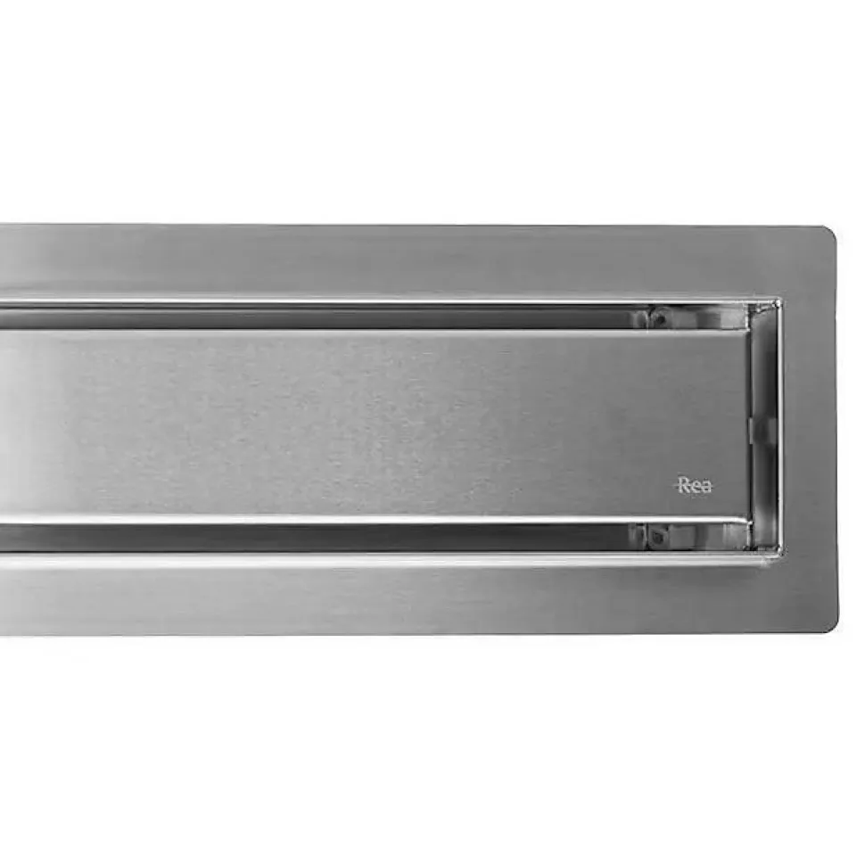 Drain Linéaire Rea Neox Pro 90 Brush Steel