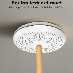 Détecteur de fumée et de monoxyde de carbone Aroha Safety Pro - Batterie 10 ans - Alarme incendie et CO - 3 pièces