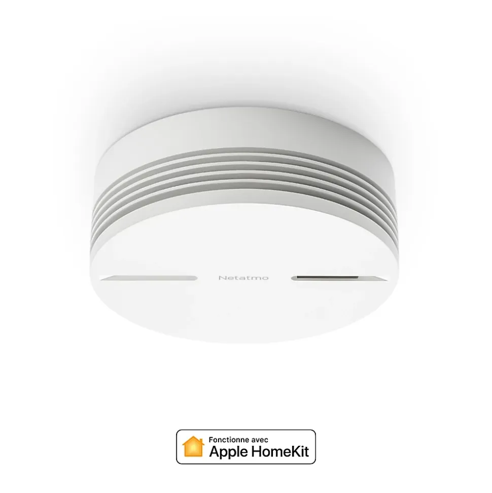 Détecteur de fumée intelligent Netatmo
