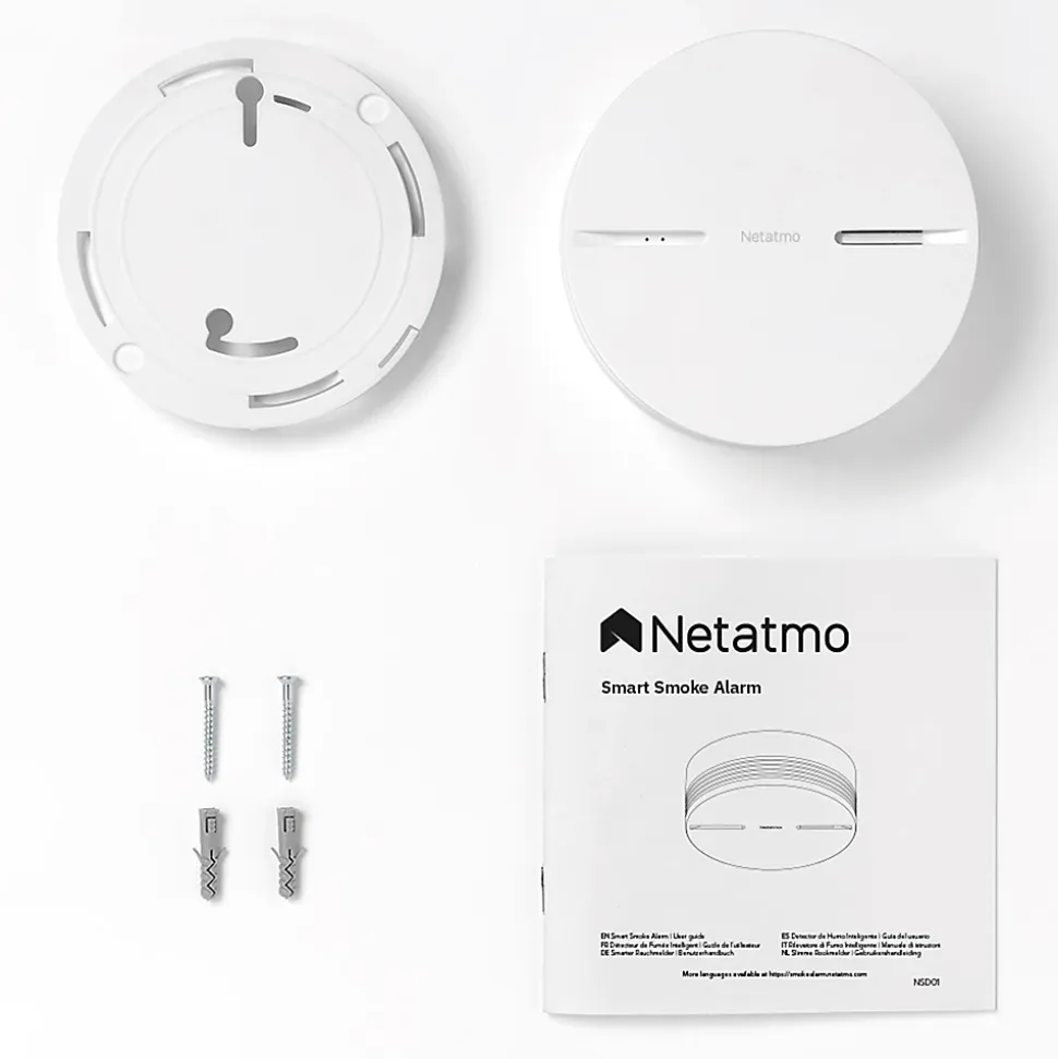 Détecteur de fumée intelligent Netatmo