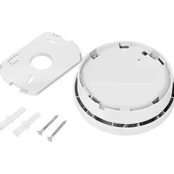 Détecteur de fumée LogiLink SC0016 - pile lithium intégrée 10 ans, alarme 85 dB, EN14604