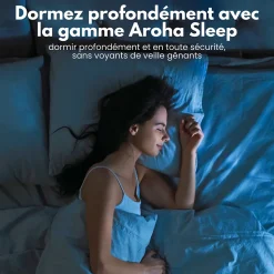 Détecteur de fumée/chaleur connectable Aroha Link - Batterie 10 ans - Capteur de fumée interconnecté - Alarme incendie - Pack de 3
