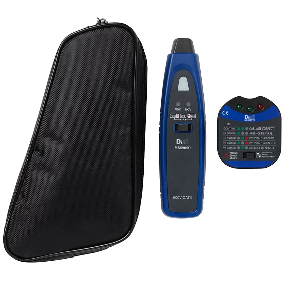 Détecteur de fusible Diall - max 230V bleu et noir