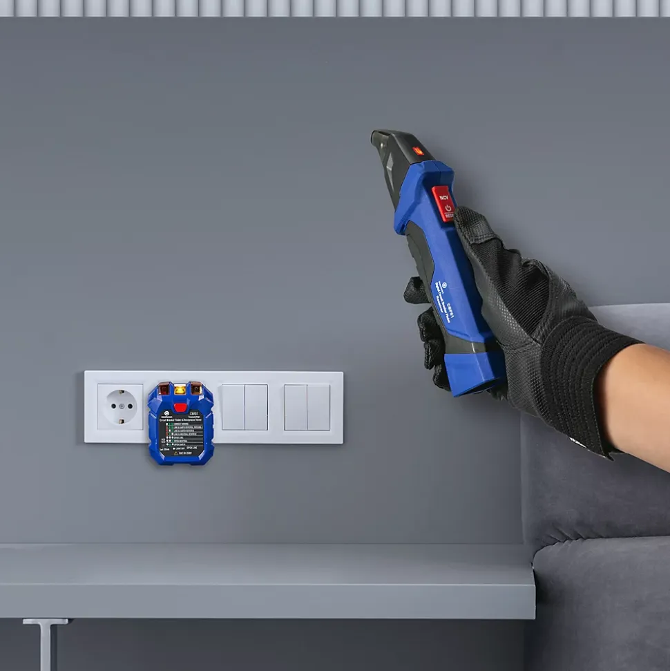 Détecteur de fusible Jacobsen CBF01 max 250V bleu