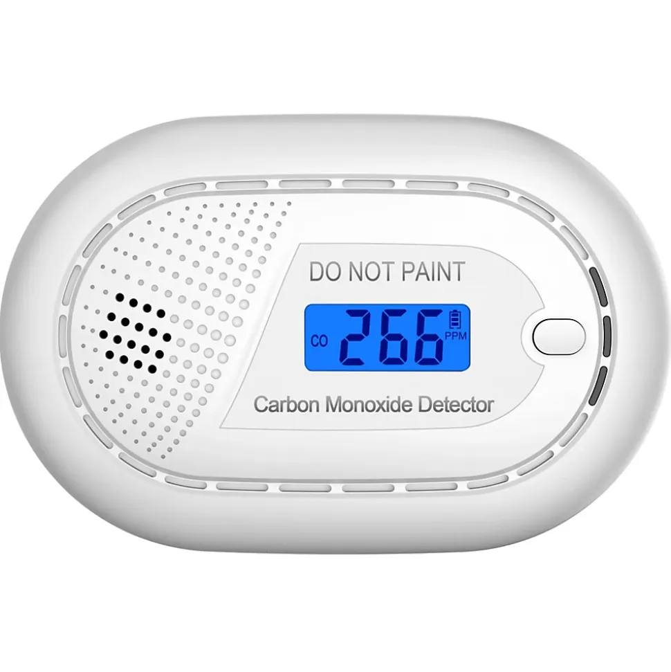 Détecteur de monoxyde de carbone Aroha Safety Pro - Batterie 10 ans - Alarme de CO portable, capteur de CO