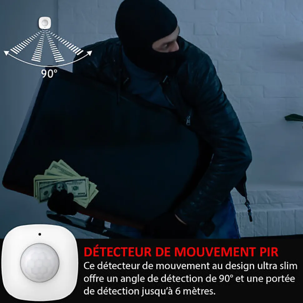 Détecteur de Mouvement pour alarme 868Mhz KYF-ALARM-009
